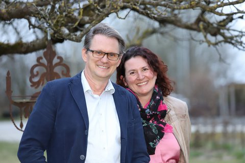 Thomas Zehetbauer mit seiner Frau