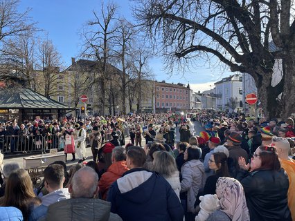 Nicht fehlen darf natürlich die Traunsteiner Stadtmusik