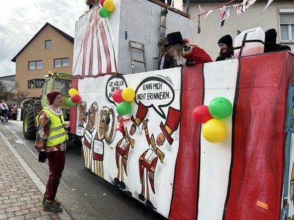 Das ist der letzte Wagen. Damit endet der Zug.