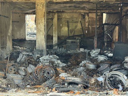 Zahlreiche Kunden hatte ihre Reifen eingelagert - sie sind alle zerstört