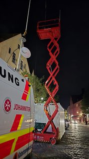Für mehr Reichweite. Damit die Einsatzkräfte in Kontakt bleiben können, gibt es entsprechende Verlängerungen.